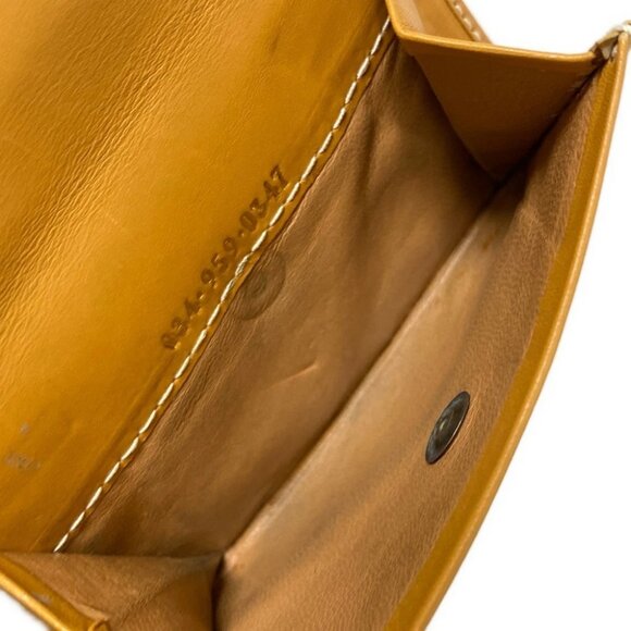 Auth GUCCI Old Gucci, Micro GG - Brown Light Brown PVC Leather Bifold Wallet - Picture 4 of 9